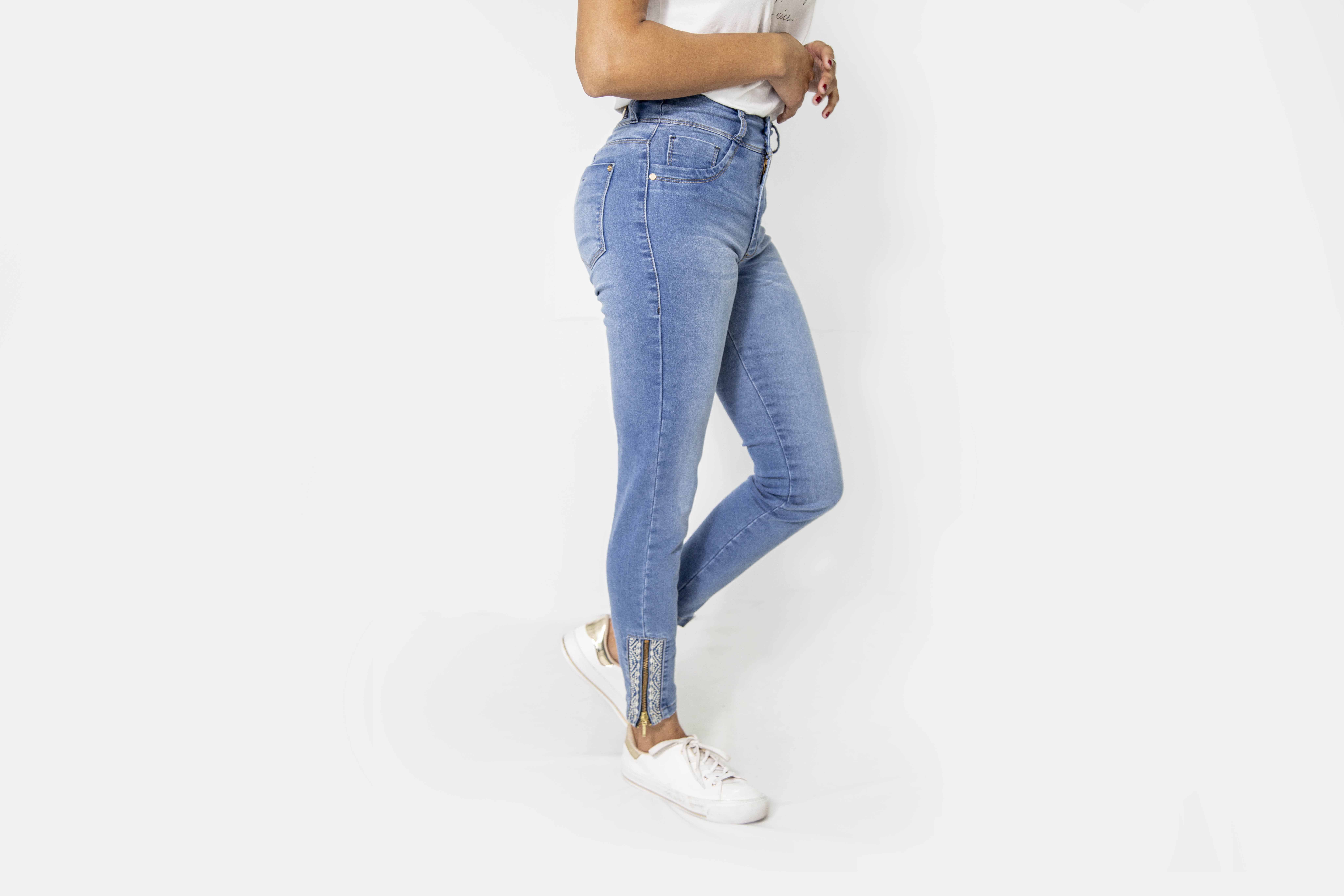 Cropped Dama Jeans Elast. Cod. 1190536